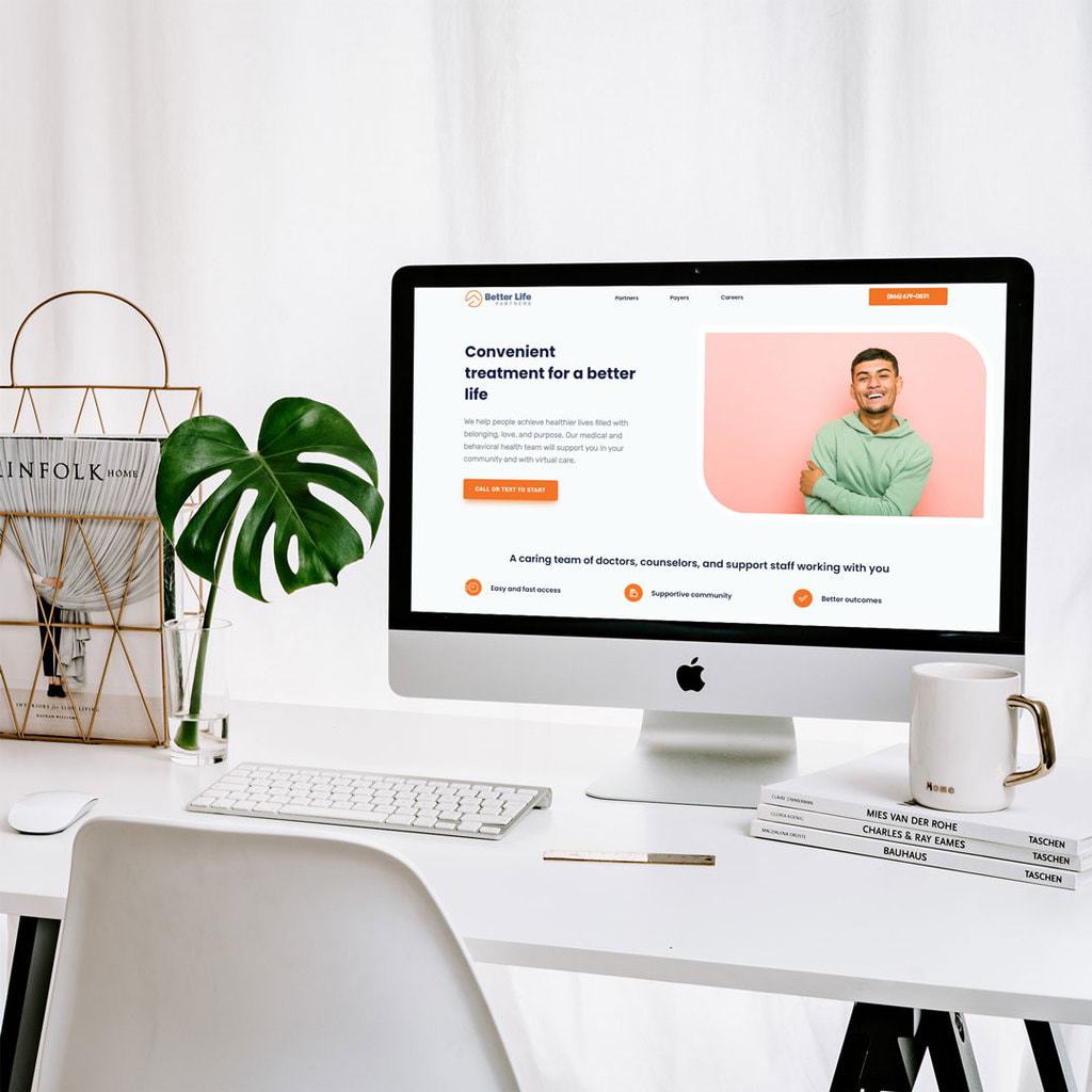 Better Life Partners Website Design